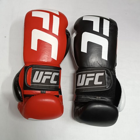 دستکش بوکس چرم UFC کد F2 (سایز 12OZ)
