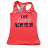 تاپ ورزشی زنانه آدیداس طرح Live Love New York